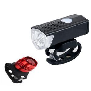 Faro delantero para bicicleta, recargable con LED, con carga USB, 4 modos, resistente al agua Ipx4, para equipo de ciclismo de montaña - Product Image 4