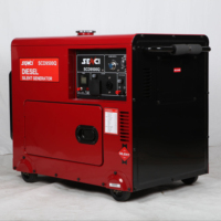 Générateur diesel silencieux Senci 8 kVA 10 kVA monophasé 5 kVA 6 kVA 7 kVA 8 kW 9 kVA 220 V 380 V pour la maison