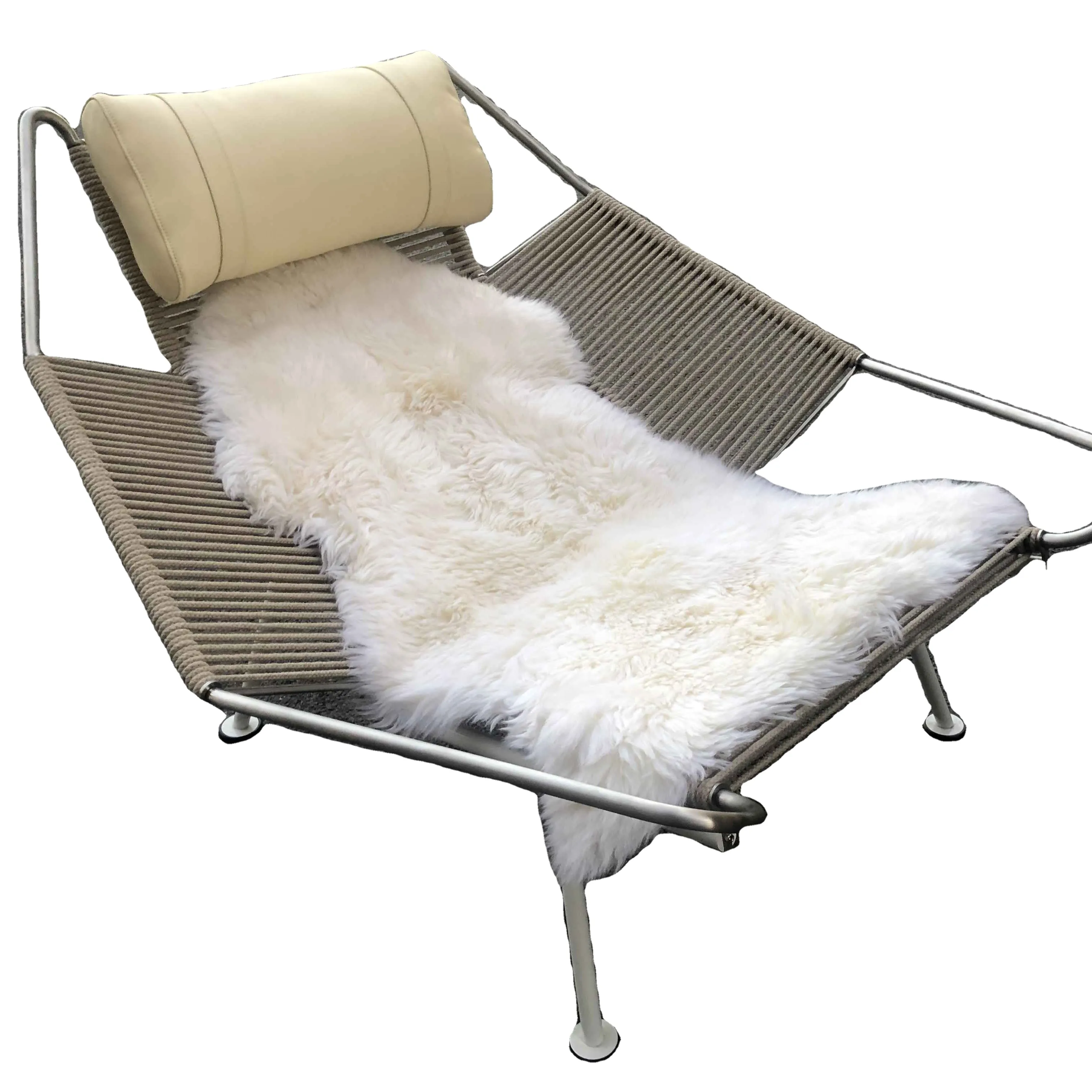 Runxi 현대 디자인 플래그 Halyard 라운지 의자 코드 reclined 레저 의자 오스만 현대 거실 의자