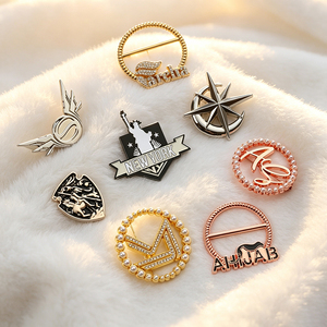Broche en métal avec logo personnalisé, emblème national du Cambodge, plaqué or, épingle de revers, badge décoratif pour col, accessoire commémoratif de voyage - Product Image 1