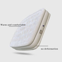 Matelas Gonflable Moderne Minimaliste en PVC pour Lit Haut, Gonflage Automatique, Housse Floquée Épaissie, Conception Pliable, Idéal pour la Maison