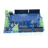 TB6612 Mosfet Amplification Motor Shield IIC I2C Stepper Motor Socket Mount PCA9685 PWM Driver V2 Robot untuk Pengganti Mega R3