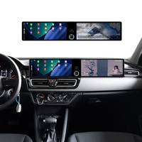 ZWNAV 12.3+12.3 pouces Android 14 Écran autoradio pour KIA Forte 2018-2019 CarPlay sans fil Auto 4G Radio GPS Navi