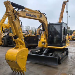 Usado para excavadora sobre orugas Komatsu PC70 de 7 toneladas con bomba de motor Cummins y caja de cambios de segunda mano para Komatsu en Stock - Product Image 1