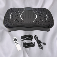Plateforme vibrante de fitness verticale de haute qualité en ABS, ultra-mince, pour amincissement corporel, charge 150 kg, vente en gros
