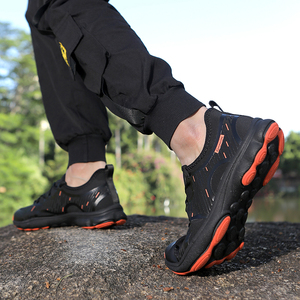 Gornornie <span class=keywords><strong>Funky</strong></span> Mùa Hè Giày Đi Bộ Cho Phụ Nữ Và Nam Giới An Toàn Đi Bộ Đường Mòn Chạy Huấn luyện Viên Cổ Nguyên nhân Phong Cách - Product Image 4