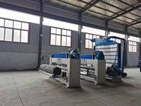 Nouvelle machine à tisser à aiguilles Haina du Shandong, moteur de ligne à faible vitesse, haute précision, semi-automatique, 3-8m/min, production de 5000/6000 aiguilles, non-tissé