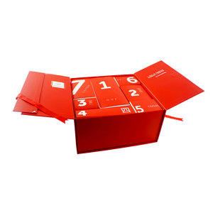 Factory Custom Weihnachten Advent Kalender Box Geschenk