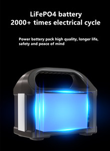 สถานีพลังงานสำรองแบบพกพา 100W ใช้พลังงานแสงอาทิตย์ แบตเตอรี่ลิเธียมไอออน 110V 220V Lifepo4 สำหรับใช้งานกลางแจ้งและกรณีฉุกเฉิน - Product Image 4