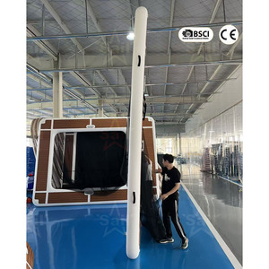 Plateforme flottante gonflable personnalisée <span class=keywords><strong>pour</strong></span> yacht, <span class=keywords><strong>piscine</strong></span> de baignade en mer avec filet et revêtement antidérapant en EVA <span class=keywords><strong>pour</strong></span> la mer - Product Image 3
