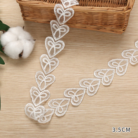 2.8CM Largeur Broderie À La Main BRICOLAGE Cheveux Accessoires À Coudre Matériel Juste une garniture Dentelle Tissus Pour Robes