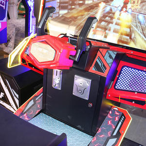 เครื่องจำลองการบินแบบมืออาชีพเครื่องอาร์เคดใช้เหรียญเกมขับรถและยิงแบบไดนามิกสำหรับศูนย์ความบันเทิง - Product Image 3