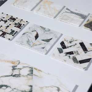 Centurymosaic bán buôn đá tự nhiên calacatta Monet tấm đá cẩm thạch Gạch Mosaic nhà bếp bằng đá cẩm thạch Countertop cho trang trí nội thất - Product Image 3