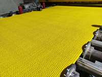 Piste de course préfabriquée de Type professionnel approuvé par l'IAAF FN-CY-2507155 piste en caoutchouc EPDM jaune