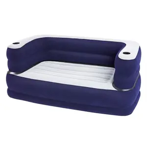 Bestway 75058 65 ''x 35'' x 25 ''canapé gonflable meuble deux places canapé