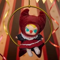 100% Original LABUBU Série Why so Serious Boîtes Mystères Boîte Surprise Porte-clés Peluche Jouet d'Halloween