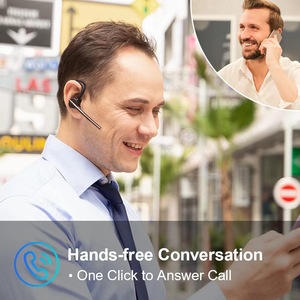 Auriculares Inalámbricos <span class=keywords><strong>Bluetooth</strong></span> con Chipset QCC New Bee, Manos Libres, para Negocios, con Micrófono con Cancelación de Ruido para Conductor de Camión - Product Image 5