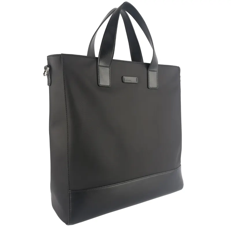 Best sales new design Friendly Nylon leather men shoulder bag crossbody handbag