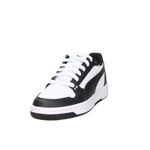 Sneakers Puma per Bambini e Ragazzi, Bianche e Nere, Stile Basket - Product Image 2
