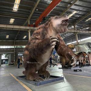Gigantesque Modèle d'<span class=keywords><strong>animal</strong></span> éteint <span class=keywords><strong>herbivore</strong></span> <span class=keywords><strong>Animal</strong></span> animatronique Megatherium-Paresseux au sol - Product Image 5