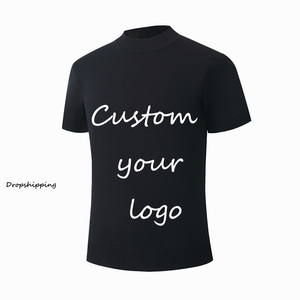 Nouvelle Arrivée 2026 – T-shirt Décontracté Homme en Coton Épais avec Impression de Logo Audacieux Personnalisable - Product Image 1