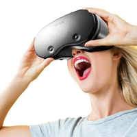 Lunettes VR X7 Mas, boîte de lunettes VR, films IMAX 3D, écran géant, lunettes de réalité virtuelle, casque VR pour téléphone de 4,7 à 7,2 pouces, prise en charge de la manette de jeu