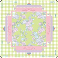 Tapis de Mahjong Américain Funky Trade à Motif Artistique, Grand Carré, Anti-Bruit, Tapis de Jeu de Mahjong, Housse de Table Antidérapante