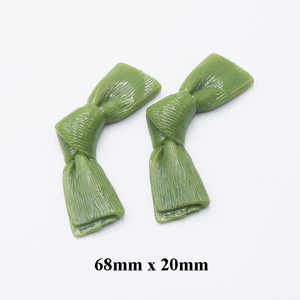 Offre Spéciale barbecue poulet aile jambe légume dos plat grand nourriture artificielle résine Cabochon charme pour sac porte-clés - Product Image 5