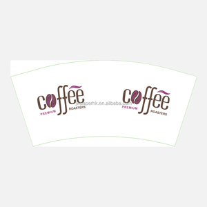 Vasos de Papel Desechables Reciclables Biodegradables Ecológicos Impermeables con Revestimiento de PE de Doble Cara Ripple, Aptos para Alimentos, Impresión Offset - Product Image 5