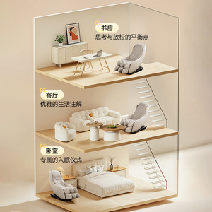 AUX Massage <b>Chair</b> <b>Small</b> Size 3D Roller Full Body Massage Home Use With Leg Airbags - Product Image 4