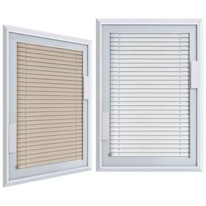 आधुनिक एल्यूमीनियम मिश्र धातु ध्वनिक अंधा-बाथरूम के लिए टिकाऊ क्षैतिज वर्ग स्लेट अंधा 5 साल की वारंटी - Product Image 2