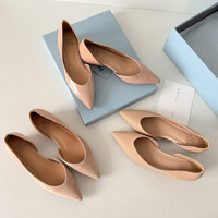 Chaussures compensées en cuir véritable pour femmes, style coréen, à enfiler, respirantes, tendance, semelle intermédiaire en bois, antidérapantes