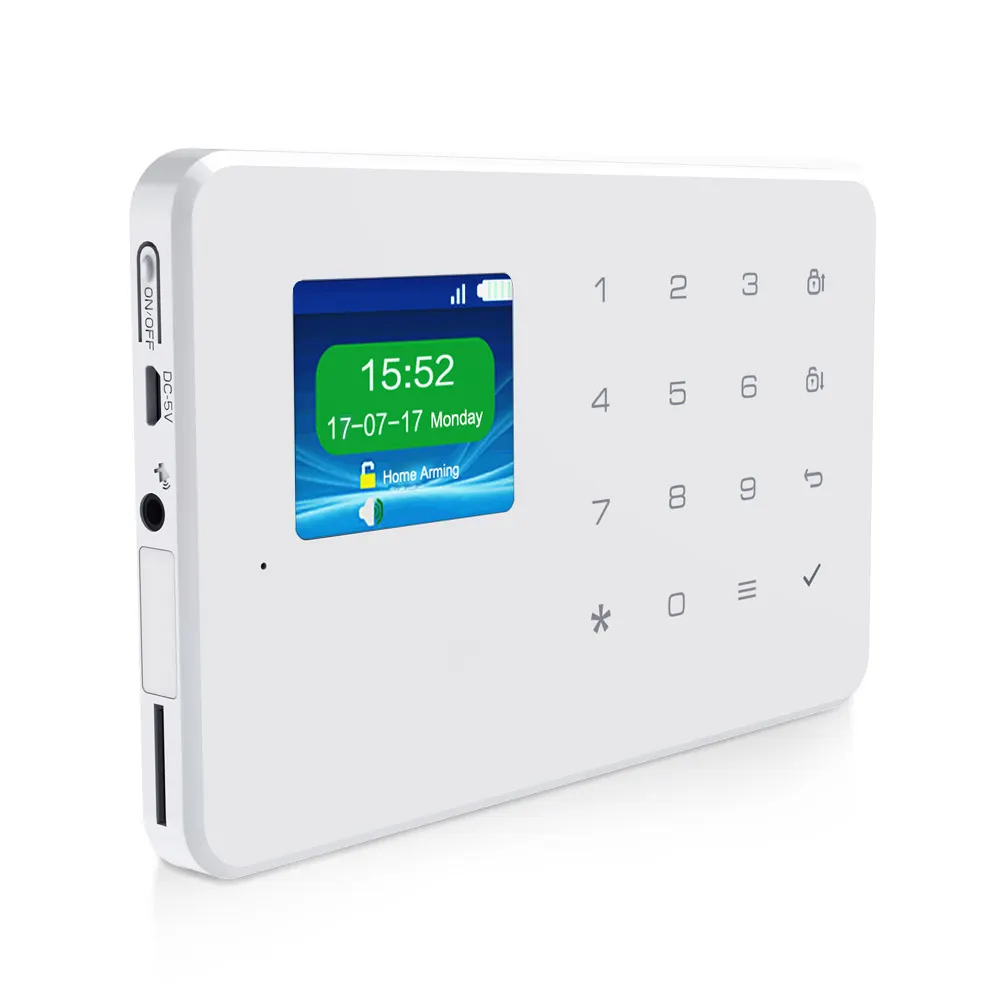 Tuya Smart Home Brandalarmsysteem Gsm & Wifi Persoonlijke Beveiliging Alarmsysteem Voor Huisbeveiliging Met Rookdetectie Persoonlijke Alarmen