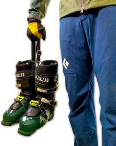 Correas de Transporte para <span class=keywords><strong>Botas</strong></span> de Esquí y Snowboard de Nailon con Cierre de Gancho y Bucle, Duraderas y Ecológicas para Deportes de Nieve al Aire Libre - Product Image 5