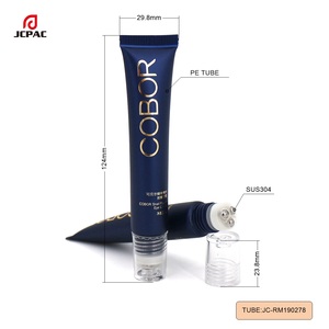 Mỹ phẩm ống mềm với 3 con lăn thép không gỉ bóng Applicator cho kem massage - Product Image 2