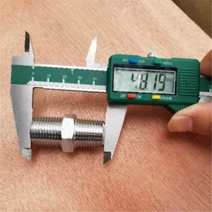 Giảm lục giác núm vú thép không gỉ NPT nam chủ đề thủy lực phụ kiện chất lượng cao Phụ kiện đường ống Hex núm vú - Product Image 5