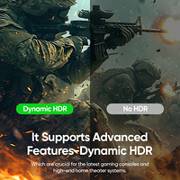 SYONG HDMI-Kabel 8K60Hz, 6FT 4K120Hz 48Gbps Ultra HD, Dynamisches HDR, eARC, FÜR PlayStation 5, Xbox Series X, Samsung Fernseher