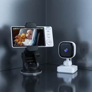 Thing for Baby Built-in Siren 720P 2.4GHz FHSS Night Vision Two-Way <strong>Audio</strong> Motion Detection Feeding Reminder Rechargeable Battery - Product Image 6