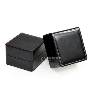 Shero Pu cuero hombres sola muñeca regalo embalaje personalizado lujo reloj caja con almohada - Product Image 2