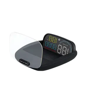 Auto Hud Met Transparante Spiegel Weerspiegelen C600 Head Up Display Geen Behoefte Film Obd Diagnostic