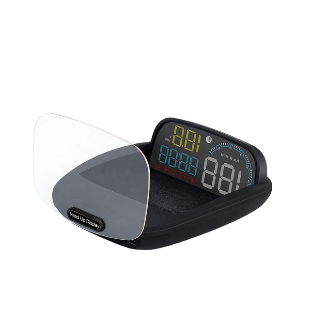 Car HUD With Transparent Mirror Reflect C600 Head up Display No Need Film OBD Diagnostic