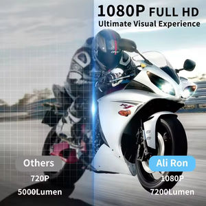 Proyector LCD Inalámbrico Portátil M7 de Fábrica al por Mayor, Proyector de Cine en Casa 1080P, Android HD, Mini Proyector LED Portátil para Exteriores - Product Image 2