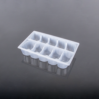 Hengmaster PP récipient alimentaire jetable emballage pour boulettes 10 paquets plateaux