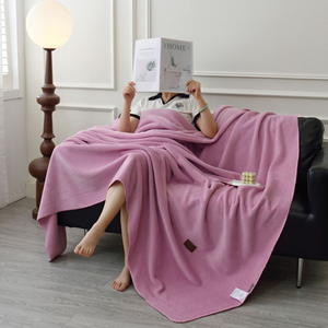 Couverture unie Léopard <span class=keywords><strong>des</strong></span> <span class=keywords><strong>neiges</strong></span> - Jeté multifonctionnel et chaud pour la sieste au bureau et l'usage quotidien - Product Image 6