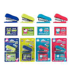 Mini <span class=keywords><strong>Engrapadora</strong></span> <span class=keywords><strong>Kawaii</strong></span> M&G 24/6 Mini, 4 Colores Vivos, Material Escolar para Estudiantes, <span class=keywords><strong>Engrapadora</strong></span> Elegante y Duradera - Product Image 1
