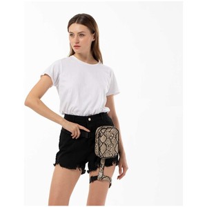 축제 및 카니발을 위한 지퍼 클로저가 있는 여성용 맞춤형 방수 허벅지 가방 PU 소재 - Product Image 2