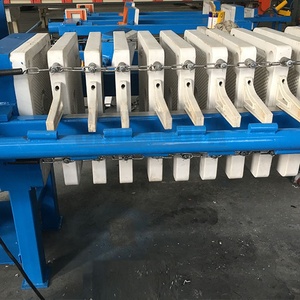 Kleine Eenmalige Plaatopening Automatische Kamerplaatfilterpersmachine Met Diafragmapomp - Product Image 5