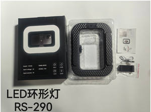 Luce ad Anello LED Ricaricabile da 8000mAh 20W per Selfie e <span class=keywords><strong>Video</strong></span>, Treppiede per Smartphone e Studio Fotografico - Product Image 6