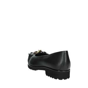 Ballerines pour femmes Gioseppo, noires, taille 36, chaussures plates avec détail chaîne - Product Image 2