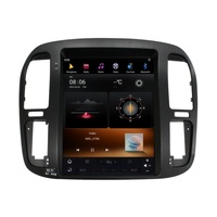 Autoradio Android avec écran tactile IPS de 12,1 pouces pour Land Cruiser LC100 LX470 1999 - 2002 Lecteur multimédia Navigation GPS CarPlay